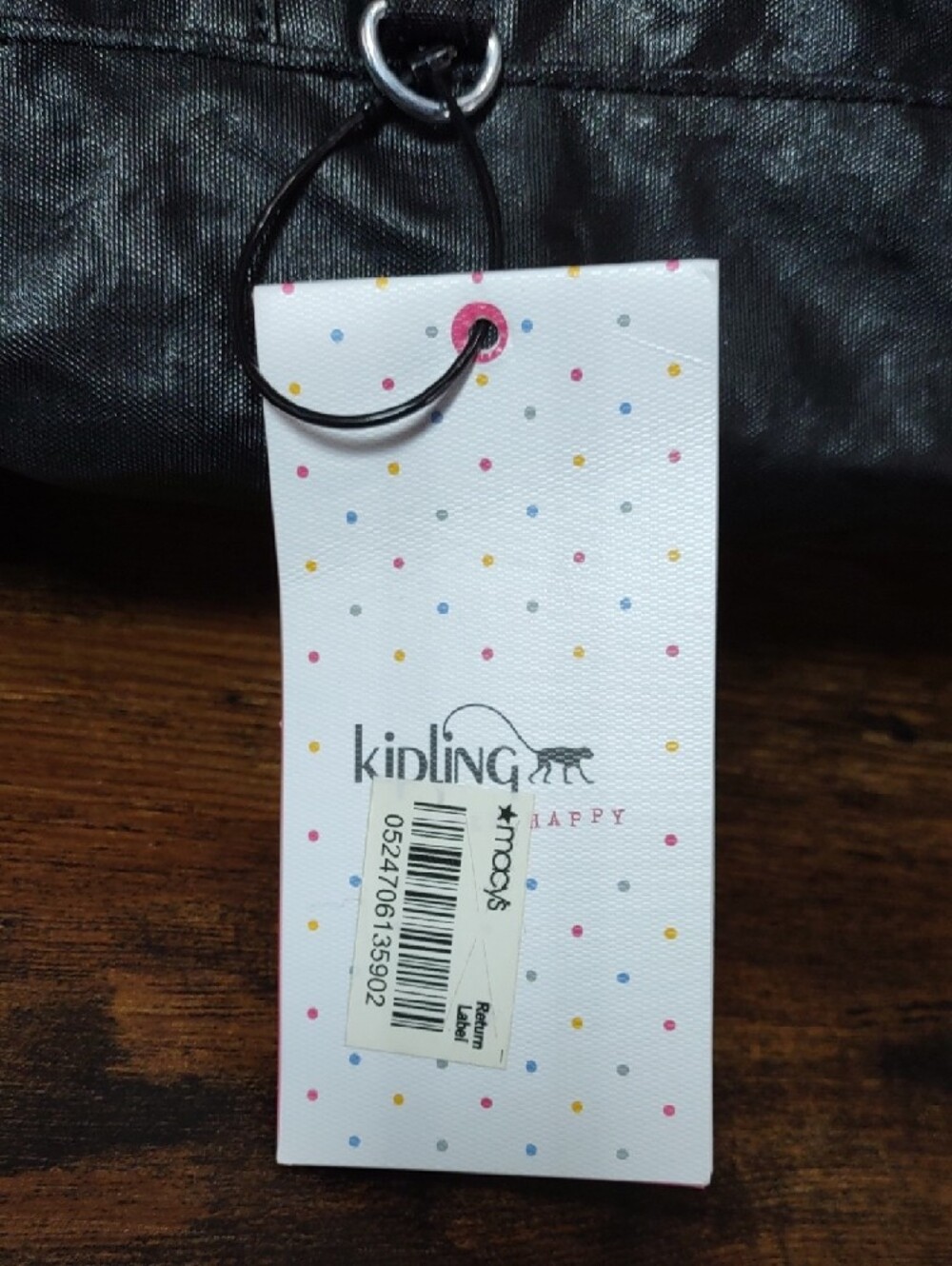 Kipling "Johanna" Convertible Ripstop Nylon Crossbody/ Tote/Shoulder Bag - Picture 8 of 10